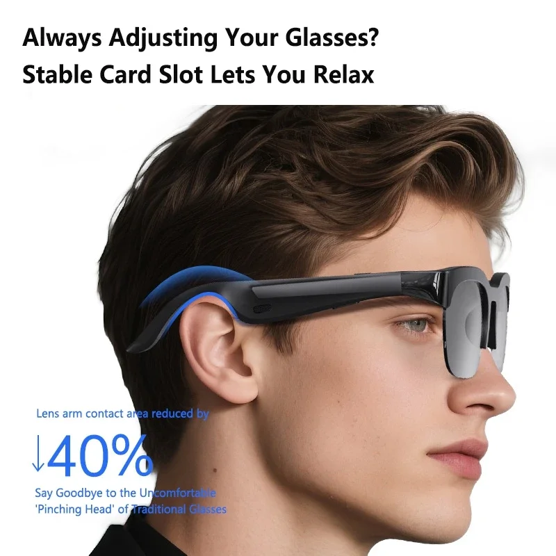 Smart Glasses Lens - เลอโนโว แว่นตาอัจฉริยะ 8K พร้อม AI 1800MP