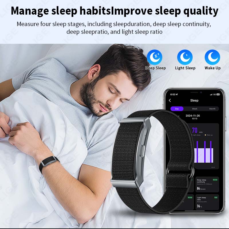 LIGE ไม่มีหน้าจอสร้อยข้อมือสมา - Fall Detection Watch บทวิจารณ์และราคา