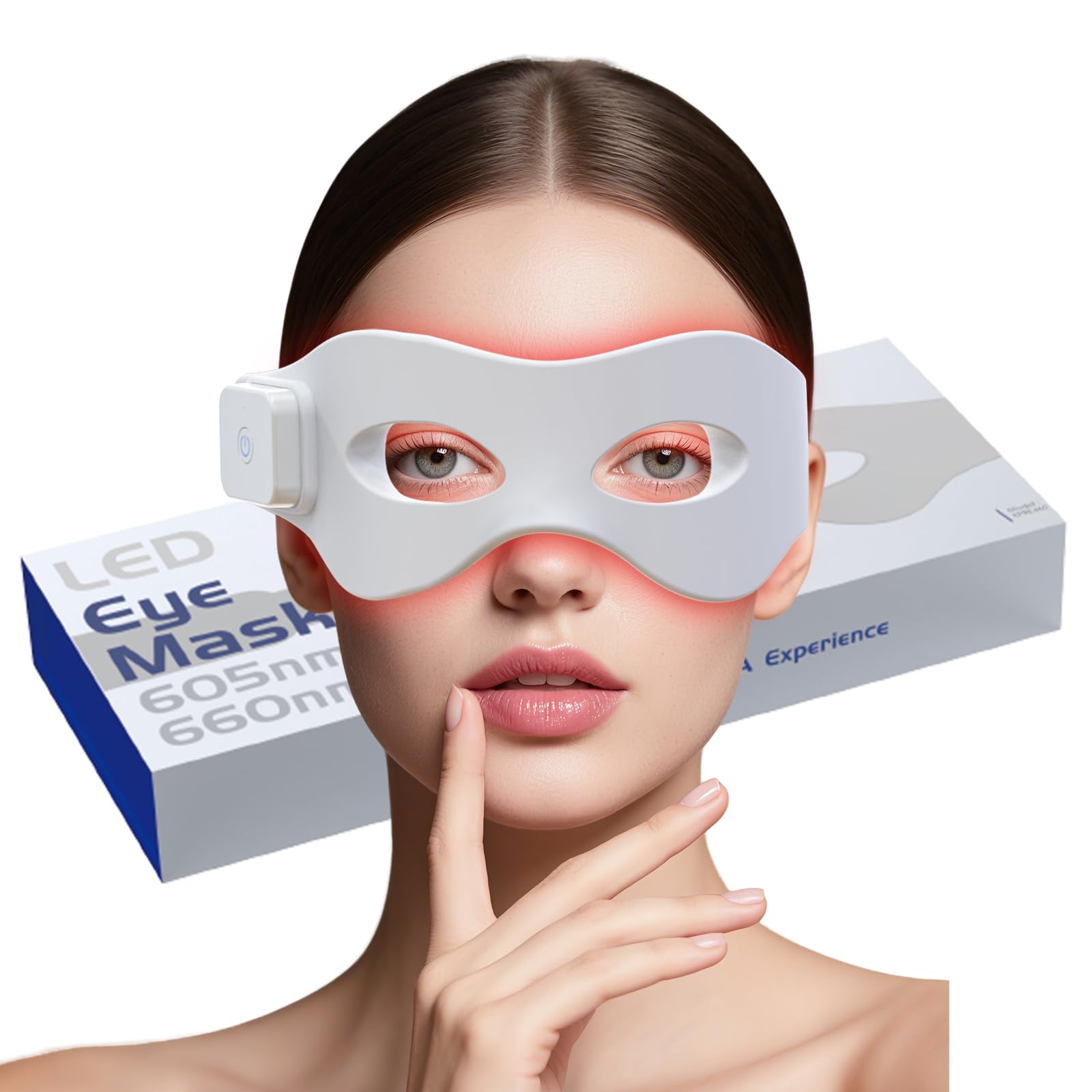 เครื่องนวดตา 3 มิติ แสงสีแดง E - Light Therapy Glasses บทวิจารณ์และราคา
